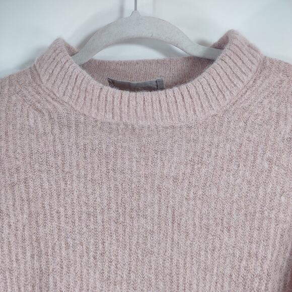 Everlane Alpac Wool Blend Blush Sweater, Size XS - Picture 3 of 7